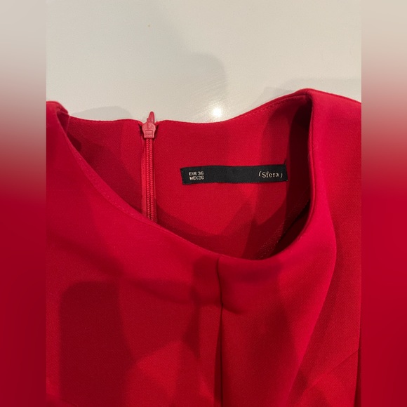 Red business casual dress - Picture 6 of 6